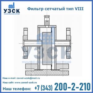 Фильтр сетчатый тип VIII в Нижневартовске