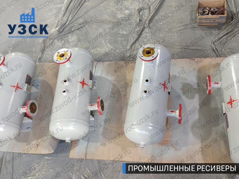 фотография емкостных ресиверов газа Нижневартовск
