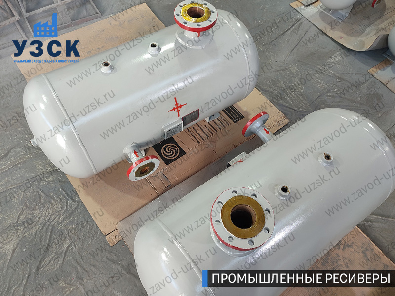 фотография промышленных ресиверовдля газа Нижневартовск